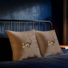 Lemur | Sustainable Velvet Cushion - Dovedale Stone 40 x 40 cm Standard by Izabela Peters