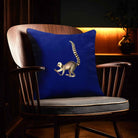 Lemur | Sustainable Velvet Cushion - Midnight 40 x 40 cm Standard by Izabela Peters