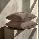 Lemur | Sustainable Velvet Cushion - Dovedale Stone 40 x 40 cm Standard by Izabela Peters