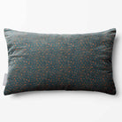 Leopard Print | Sustainable Velvet Rectangle Cushion - Teal 50 x 30 cm Standard by Izabela Peters