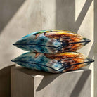 Mallard on Wilfin Beck | Sustainable Velvet Cushion - 40 x 40 cm Standard by Izabela Peters