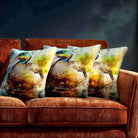 Mallard on Wilfin Beck | Sustainable Velvet Cushion - 40 x 40 cm Standard by Izabela Peters