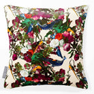 Manor House Garden | Sustainable Velvet Cushion - Ivory Cream 40 x 40 cm Smooth by Izabela Peters
