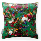 Manor House Garden | Sustainable Velvet Cushion - Emerald Green 40 x 40 cm Smooth by Izabela Peters