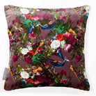 Manor House Garden | Sustainable Velvet Cushion - Italian Grape 40 x 40 cm Smooth by Izabela Peters