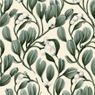 Mistletoe Christmas tablecloth print in ivory