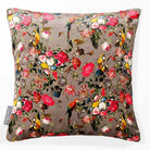 Monkey Puzzle | Sustainable Velvet Cushion - Dovedale Stone 40 x 40 cm Smooth by Izabela Peters