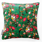 Monkey Puzzle | Sustainable Velvet Cushion - Emerald Green 40 x 40 cm Smooth by Izabela Peters