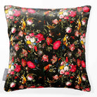 Monkey Puzzle | Sustainable Velvet Cushion - Charcoal 40 x 40 cm Smooth by Izabela Peters