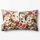 Monkey Puzzle | Sustainable Velvet Rectangle Cushion - Ivory Cream 50 x 30 cm Standard by Izabela Peters