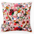 Peruvian Paradise | Sustainable Velvet Cushion - Rosewater 40 x 40 cm Smooth by Izabela Peters