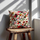 Peruvian Paradise | Sustainable Velvet Cushion - Ivory Cream 40 x 40 cm Standard by Izabela Peters