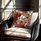 Peruvian Paradise | Sustainable Velvet Cushion - Dovedale Stone 40 x 40 cm Standard by Izabela Peters