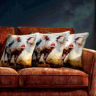 Pig | Sustainable Velvet Cushion - 40 x 40 cm Standard by Izabela Peters