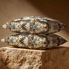 Safari Voyage | Sustainable Velvet Rectangle Cushion - Ivory Cream 50 x 30 cm Standard by Izabela Peters