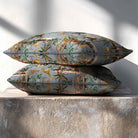 Safari Voyage | Sustainable Velvet Rectangle Cushion - French Grey 50 x 30 cm Standard by Izabela Peters