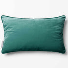 Signature Colours with Piping | Sustainable Velvet Rectangle Cushion - Forest Biome 50 x 30 cm by Izabela Peters