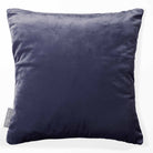 Signature Colourways | Sustainable Velvet Cushion - Graphite 40 x 40 cm by Izabela Peters