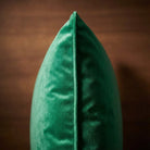 Signature Colourways | Sustainable Velvet Cushion - Emerald Green 40 x 40 cm Standard by Izabela Peters
