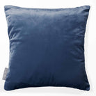 Signature Colourways | Sustainable Velvet Cushion - Petrol Blue 40 x 40 cm by Izabela Peters