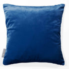 Signature Colourways | Sustainable Velvet Cushion - Estate Blue 40 x 40 cm by Izabela Peters