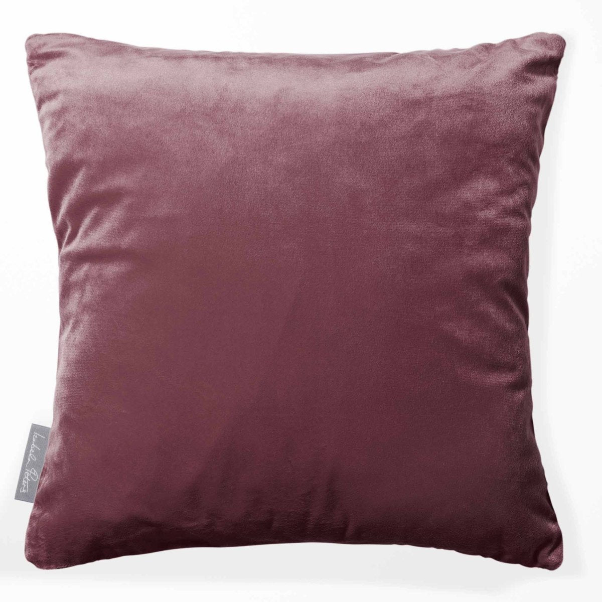 Signature Colourways | Sustainable Velvet Cushion - Italian Grape 40 x 40 cm by Izabela Peters