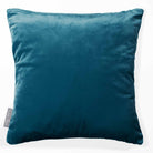 Signature Colourways | Sustainable Velvet Cushion - Teal 40 x 40 cm by Izabela Peters
