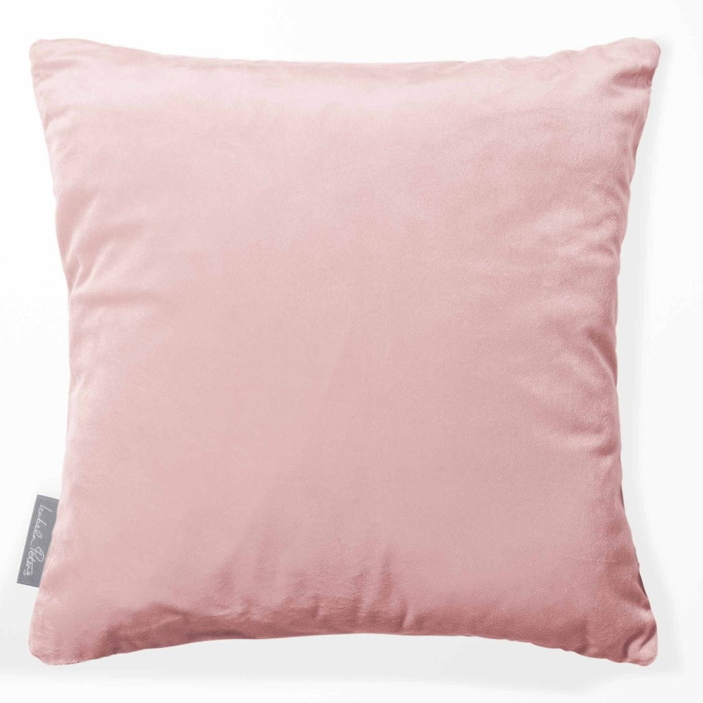 Signature Colourways | Sustainable Velvet Cushion - Rosewater 40 x 40 cm by Izabela Peters