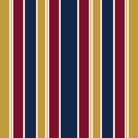 Signature Stripe Christmas print in navy, burgundy and gold