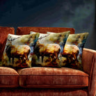 Stag | Sustainable Velvet Cushion - 40 x 40 cm Standard by Izabela Peters