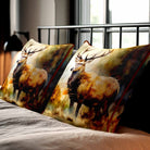 Stag | Sustainable Velvet Cushion - 40 x 40 cm Standard by Izabela Peters