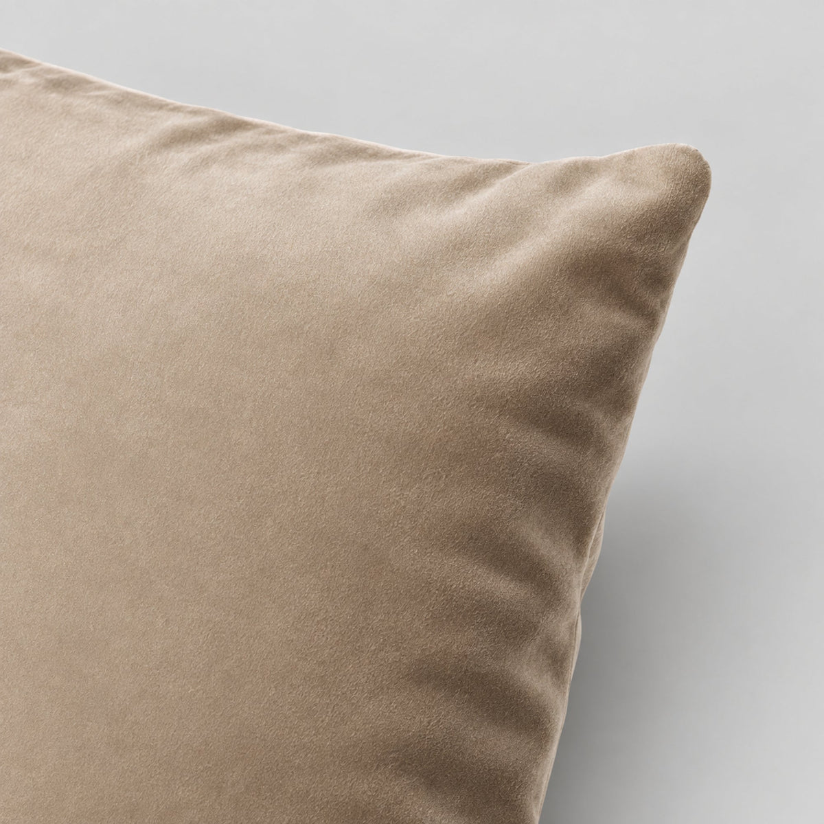 Phillips Park Stag cushion fabric detail, taupe, image 4