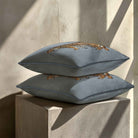 Tiger | Sustainable Velvet Cushion - French Grey 40 x 40 cm Standard by Izabela Peters