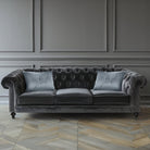 Butterfly | Sustainable Velvet Rectangle Cushion - French Grey 50 x 30 cm Cover Only by Izabela Peters