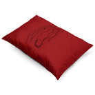 Horse | Sustainable Velvet Rectangle Cushion - Crimson Muse 50 x 30 cm Cover Only by Izabela Peters