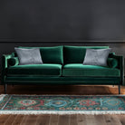 Joyful Face | Sustainable Velvet Rectangle Cushion - French Grey 50 x 30 cm Cover Only by Izabela Peters