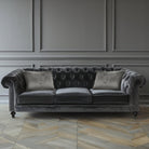 Open Face | Sustainable Velvet Rectangle Cushion - Beluga 50 x 30 cm Cover Only by Izabela Peters