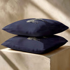 Zebra | Sustainable Velvet Cushion - Graphite 40 x 40 cm Standard by Izabela Peters
