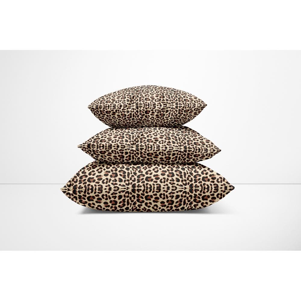 Luxury Eco-Friendly Velvet Cushion  - Leopard Print  IzabelaPeters   
