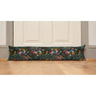 Luxury Eco - Friendly Draught Excluder - Birds In Paradise - Charcoal Standard by Izabela Peters