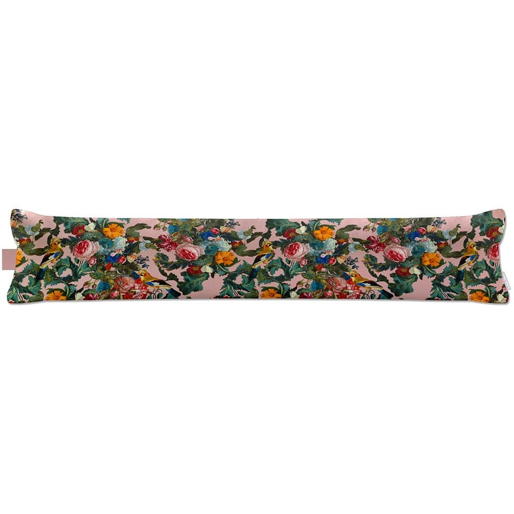 Luxury Eco-Friendly Draught Excluder  - Birds In Paradise  IzabelaPeters Rosewater Standard 