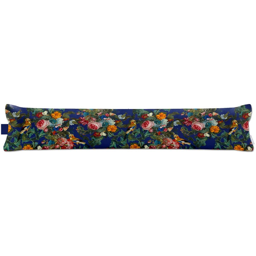 Luxury Eco - Friendly Draught Excluder - Birds In Paradise - Midnight Standard by Izabela Peters