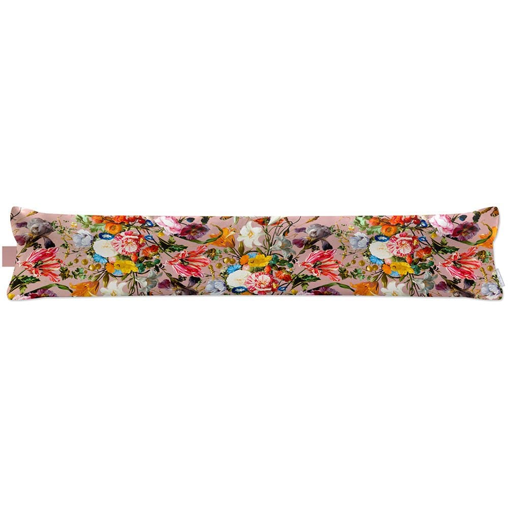 Luxury Eco - Friendly Draught Excluder - Floral Dream - Rosewater Standard by Izabela Peters