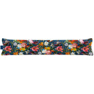 Luxury Eco - Friendly Draught Excluder - Floral Dream - Estate Blue Standard by Izabela Peters