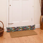 Luxury Eco - Friendly Draught Excluder - Floral Dream - French Grey Standard by Izabela Peters