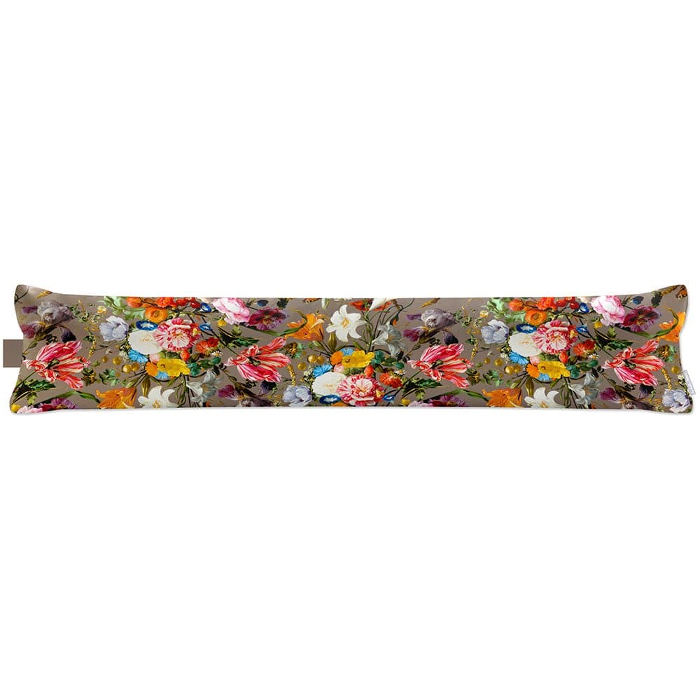 Luxury Eco-Friendly Draught Excluder  - Floral Dream  IzabelaPeters Dovedale Stone Standard 