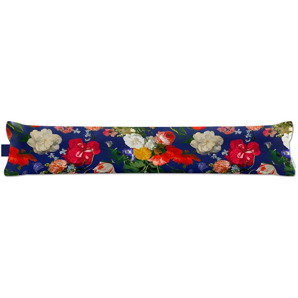 Luxury Eco - Friendly Draught Excluder - Garden Bouquet - Midnight Standard by Izabela Peters