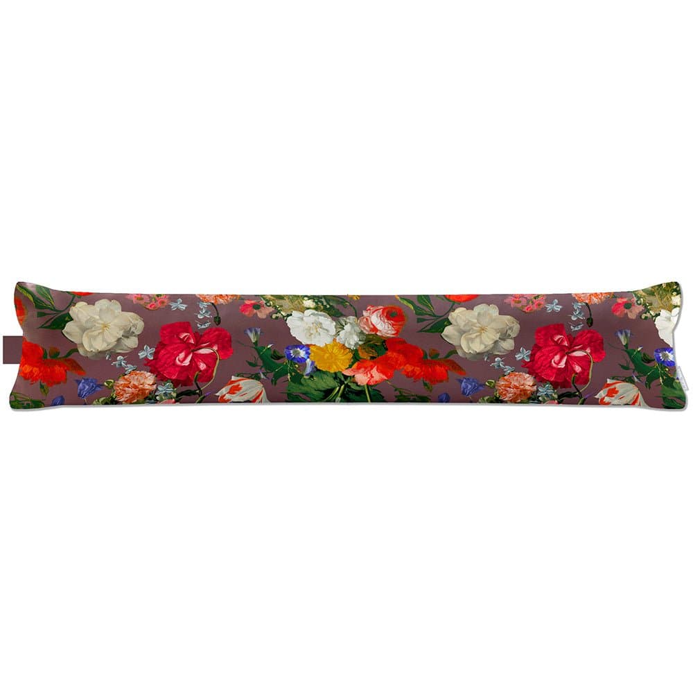 Luxury Eco - Friendly Draught Excluder - Garden Bouquet - Italian Grape Standard by Izabela Peters