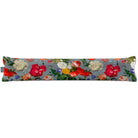 Luxury Eco - Friendly Draught Excluder - Garden Bouquet - French Grey Standard by Izabela Peters