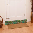Luxury Eco - Friendly Draught Excluder - Jungle Fusion - Blue Surf Standard by Izabela Peters